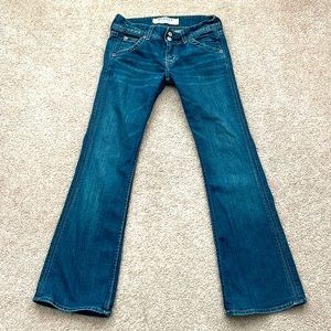 Hudson Signature Bootcut Low Rise Jeans - Hemmed